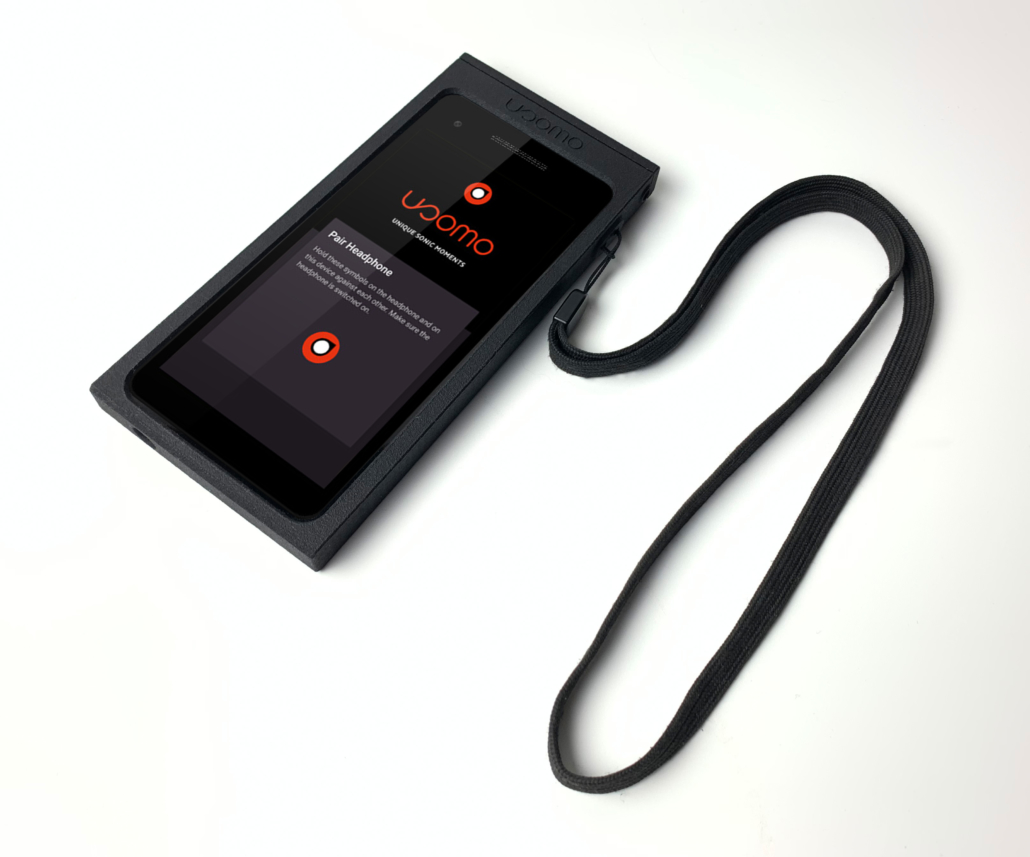 Phone with usomo display