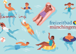 Freizeitbad Münchingen Banner